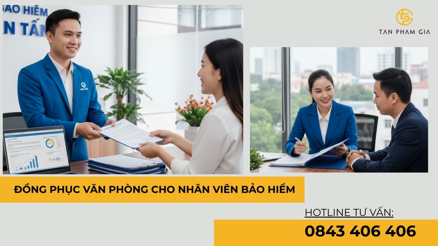 Đồng Phục Văn Phòng Cho Nhân Viên Bảo Hiểm