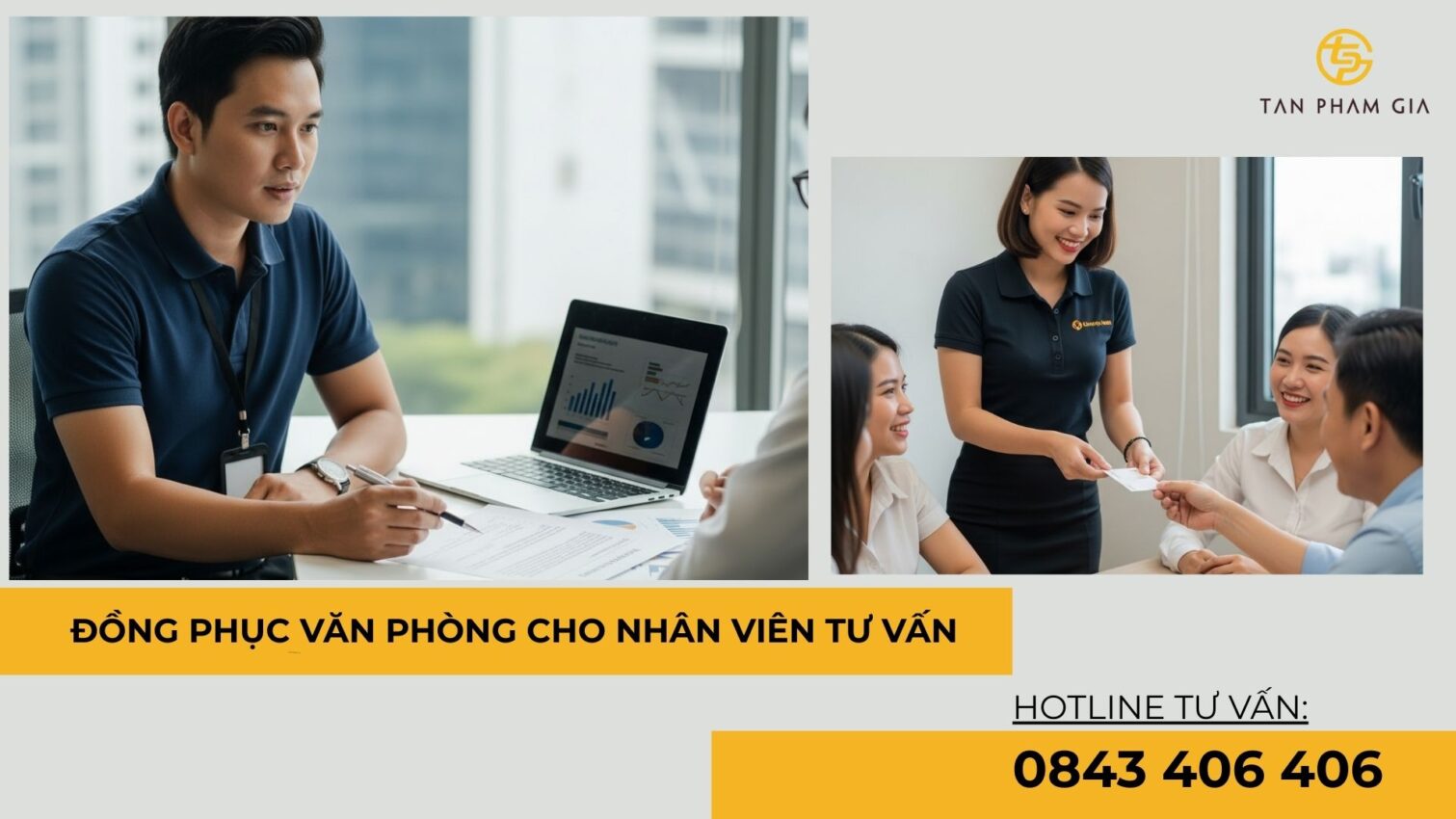 Đồng Phục Văn Phòng Cho Nhân Viên Tư Vấn