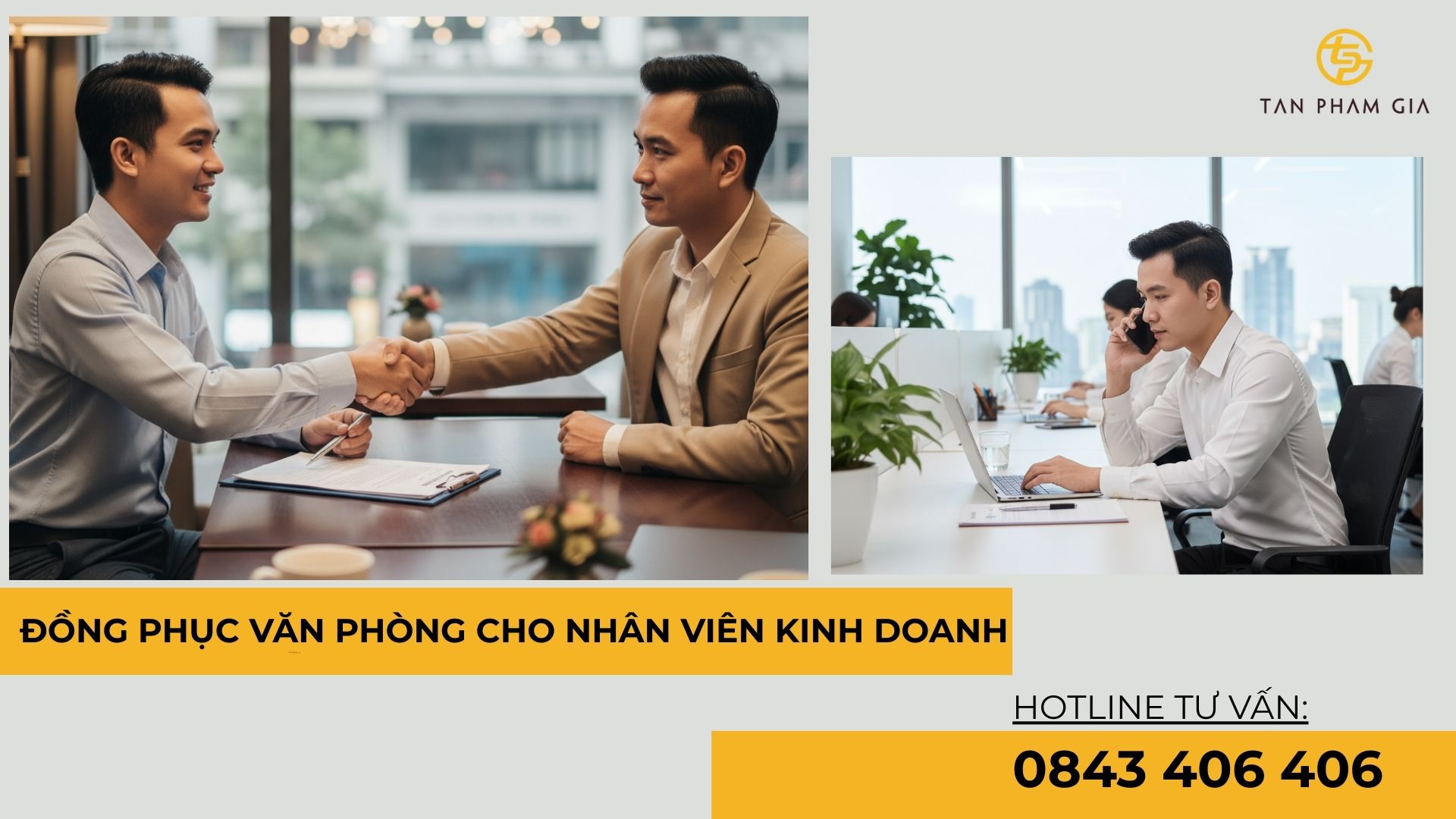 Đồng phục văn phòng cho nhân viên kinh doanh