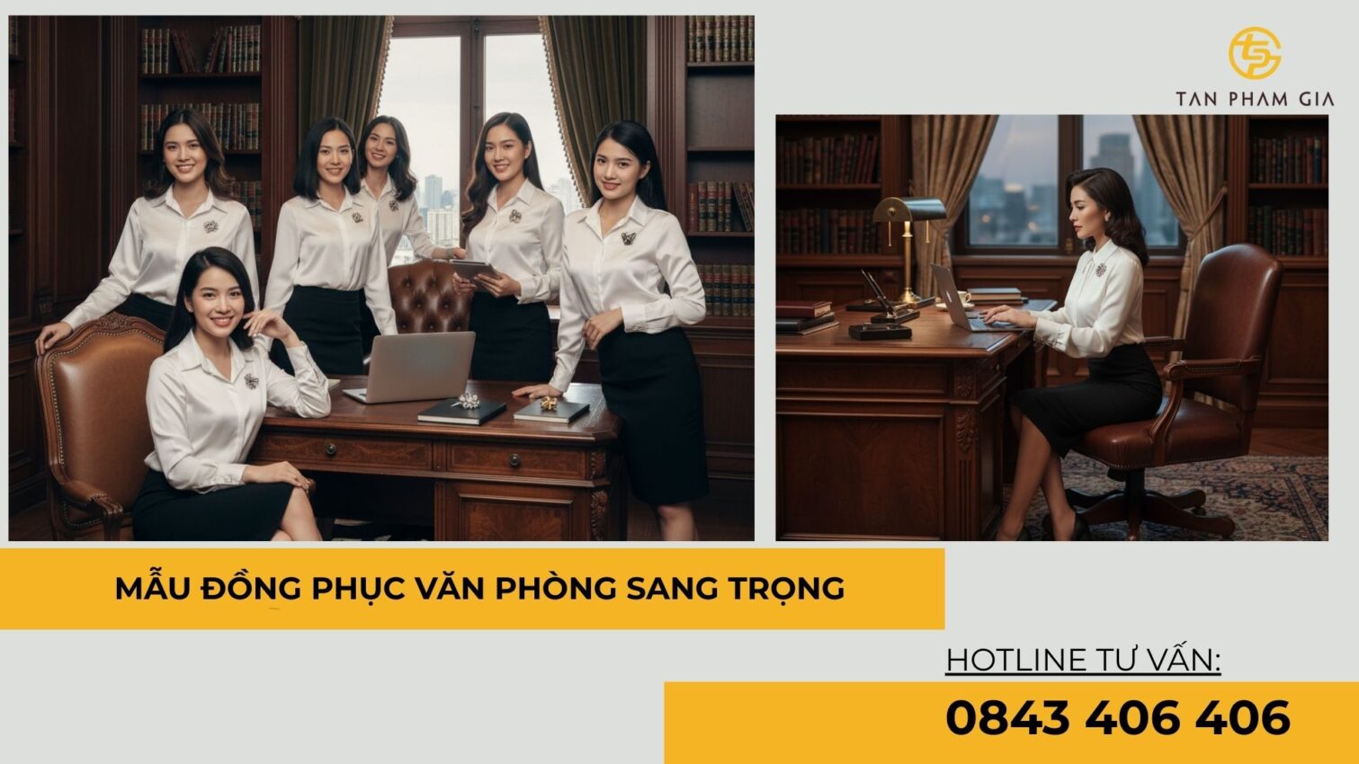 Mẫu Đồng Phục Văn Phòng Sang Trọng