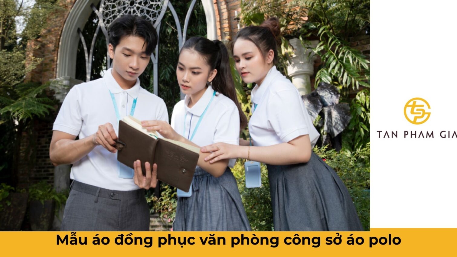 Mẫu áo đồng phục văn phòng công sở áo polo