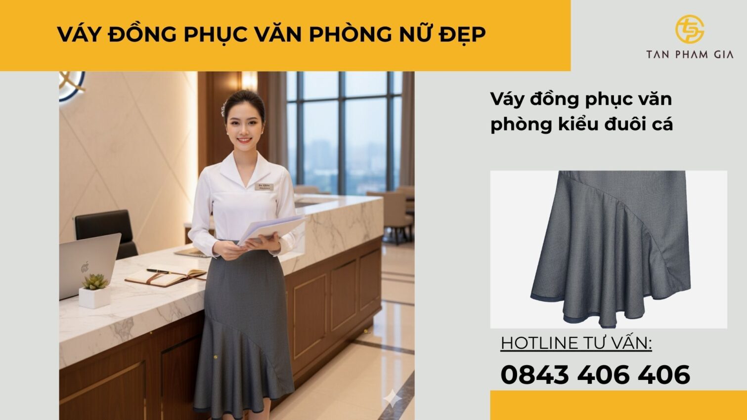 Váy Đồng Phục Văn Phòng Nữ Đẹp