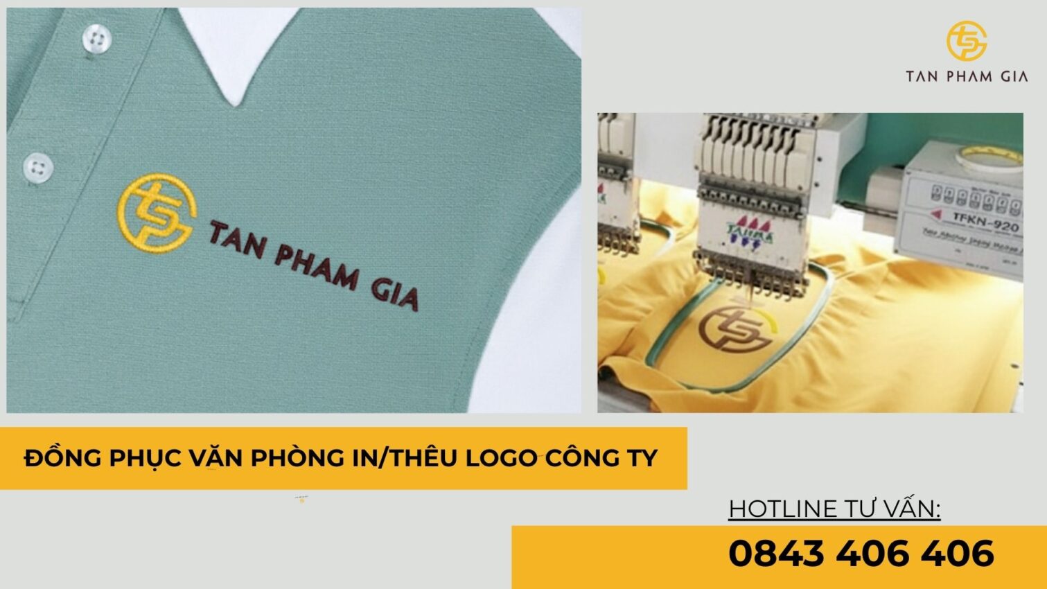 Đồng phục văn phòng in logo công ty