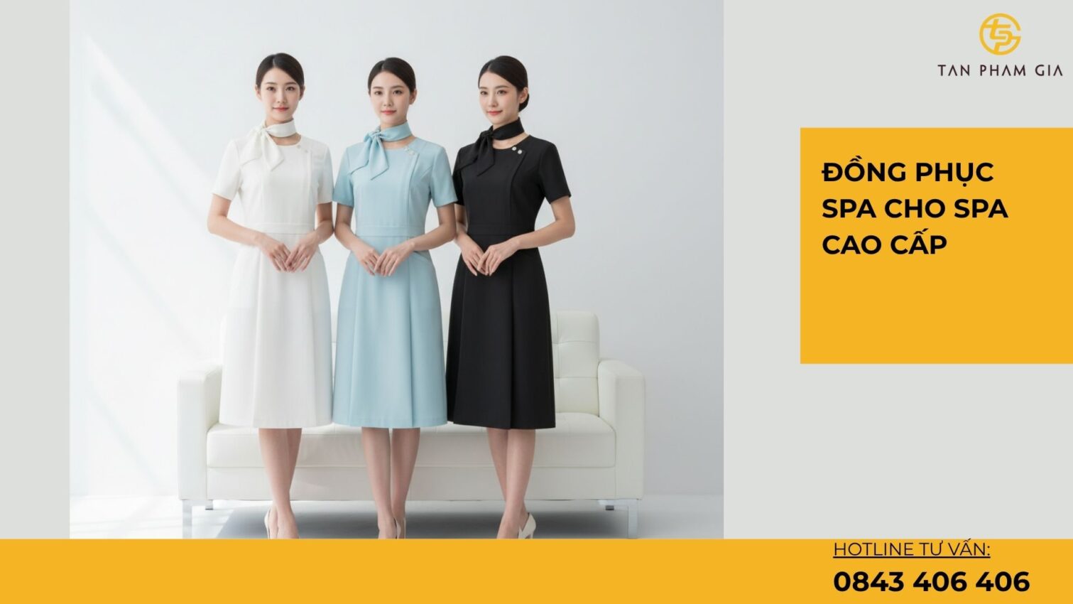 Đồng phục spa cho spa cao cấp
