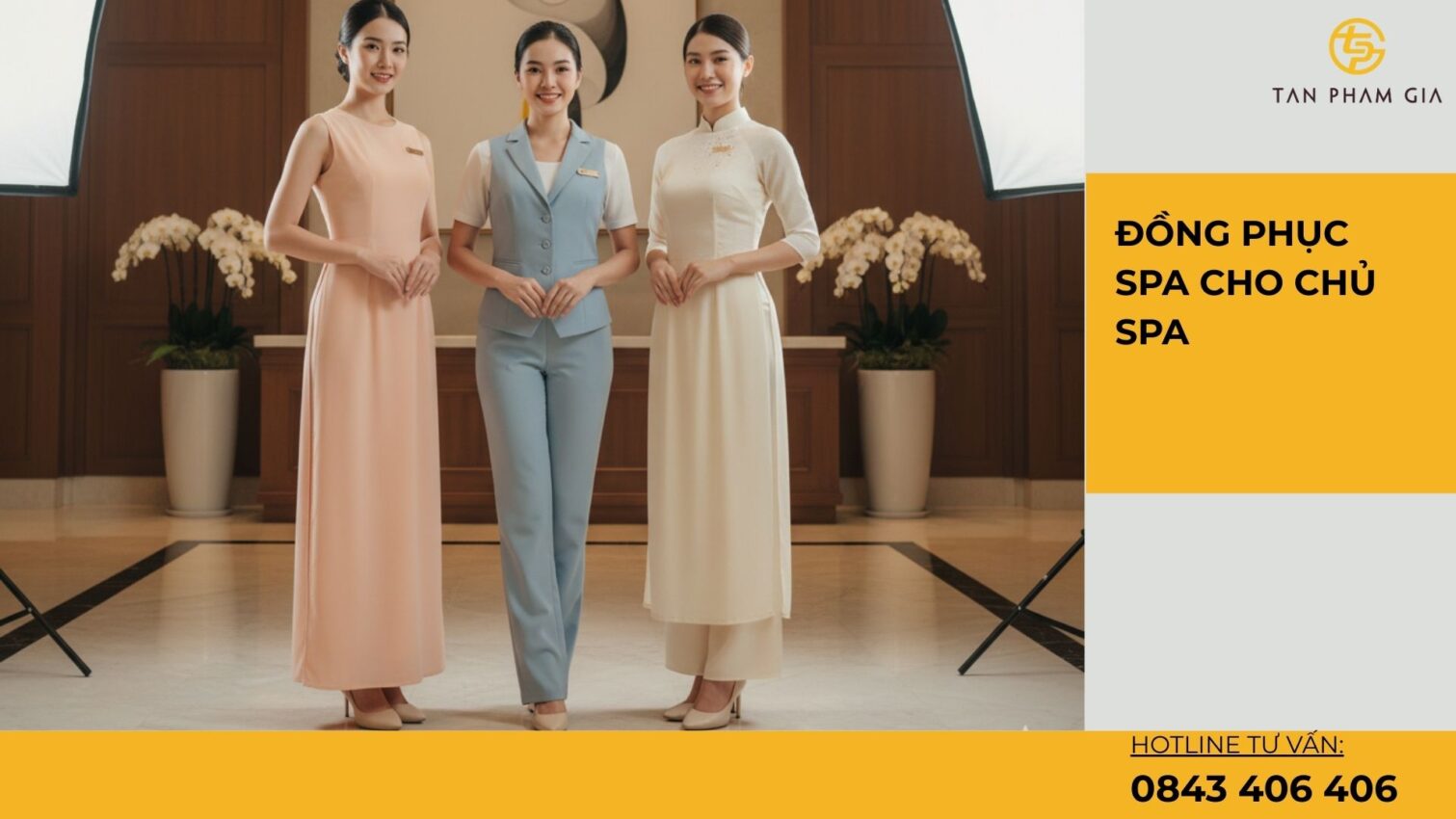 Đồng phục spa cho chủ spa