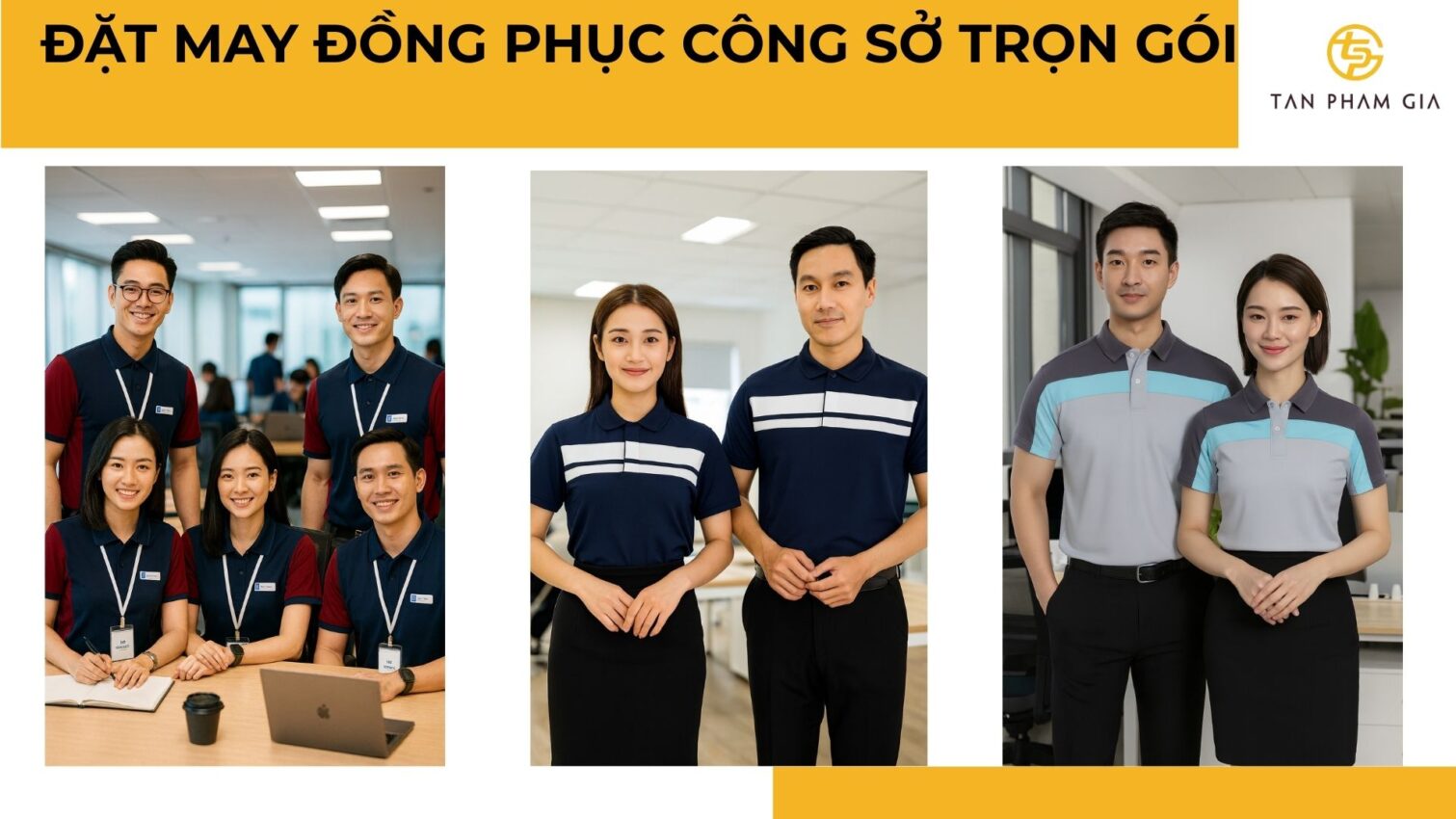 Đặt may đồng phục công sở trọn gói