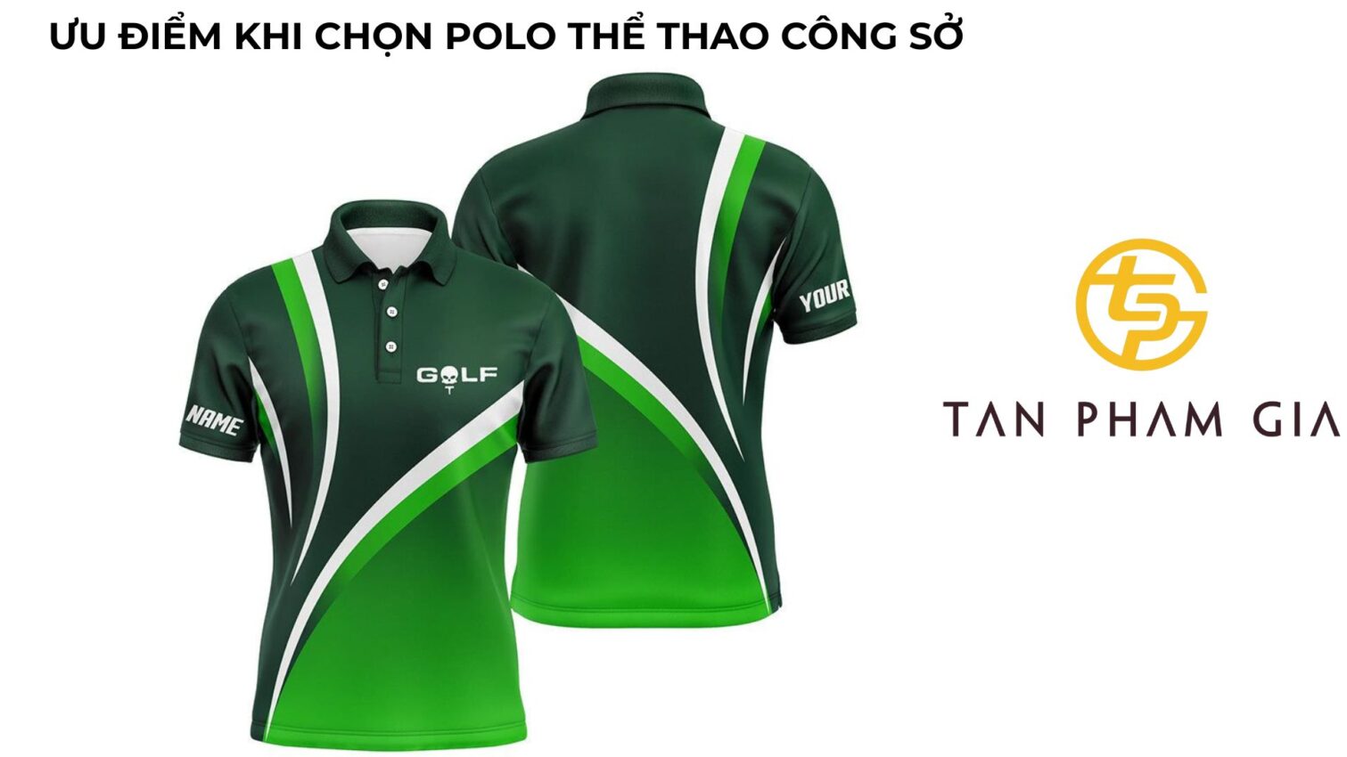 Áo đồng phục văn phòng nam polo thể thao