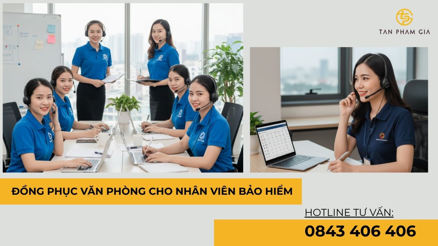 Đồng Phục Văn Phòng Cho Nhân Viên Bảo Hiểm