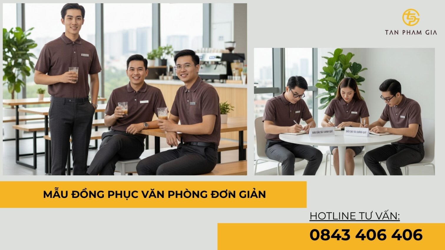 Mẫu Đồng Phục Văn Phòng Đơn Giản