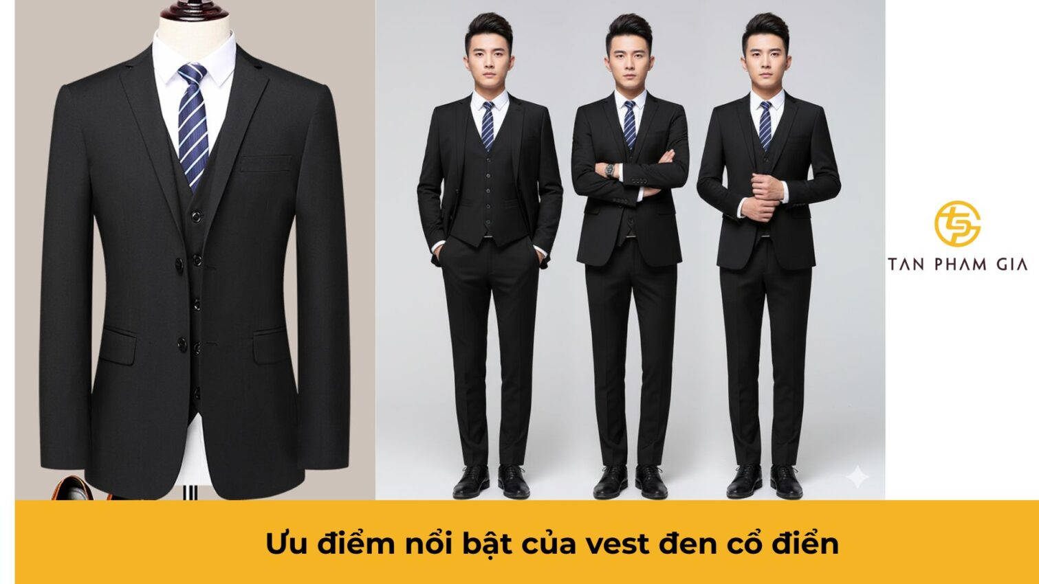 Áo đồng phục văn phòng nam vest slimfit