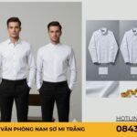 Đồng phục văn phòng nam sơ mi trắng đồng phục văn phòng nam sơ mi trắng
