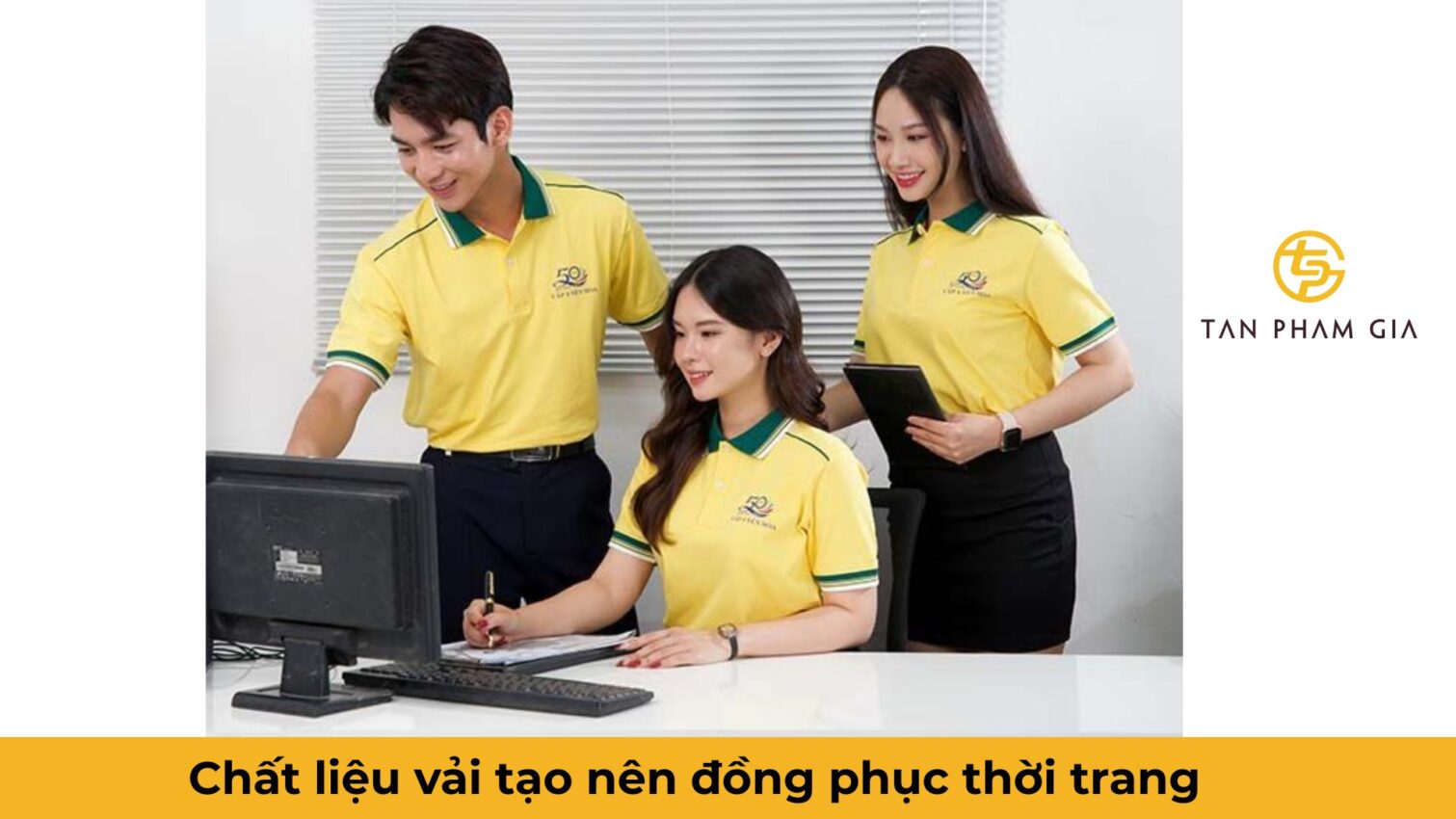 Mẫu áo đồng phục văn phòng công sở thời trang
