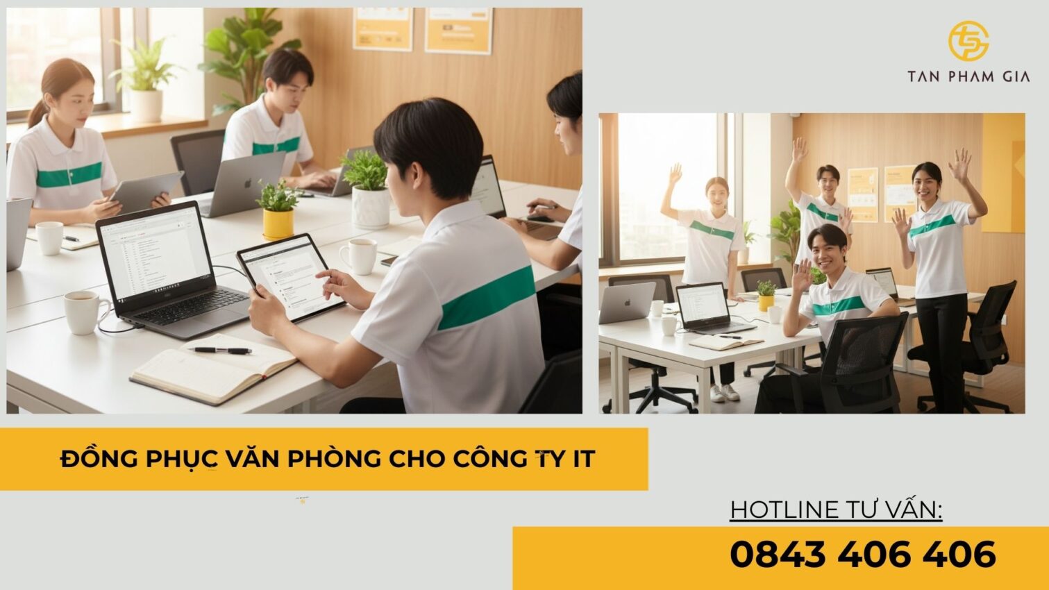 Đồng phục văn phòng cho công ty IT