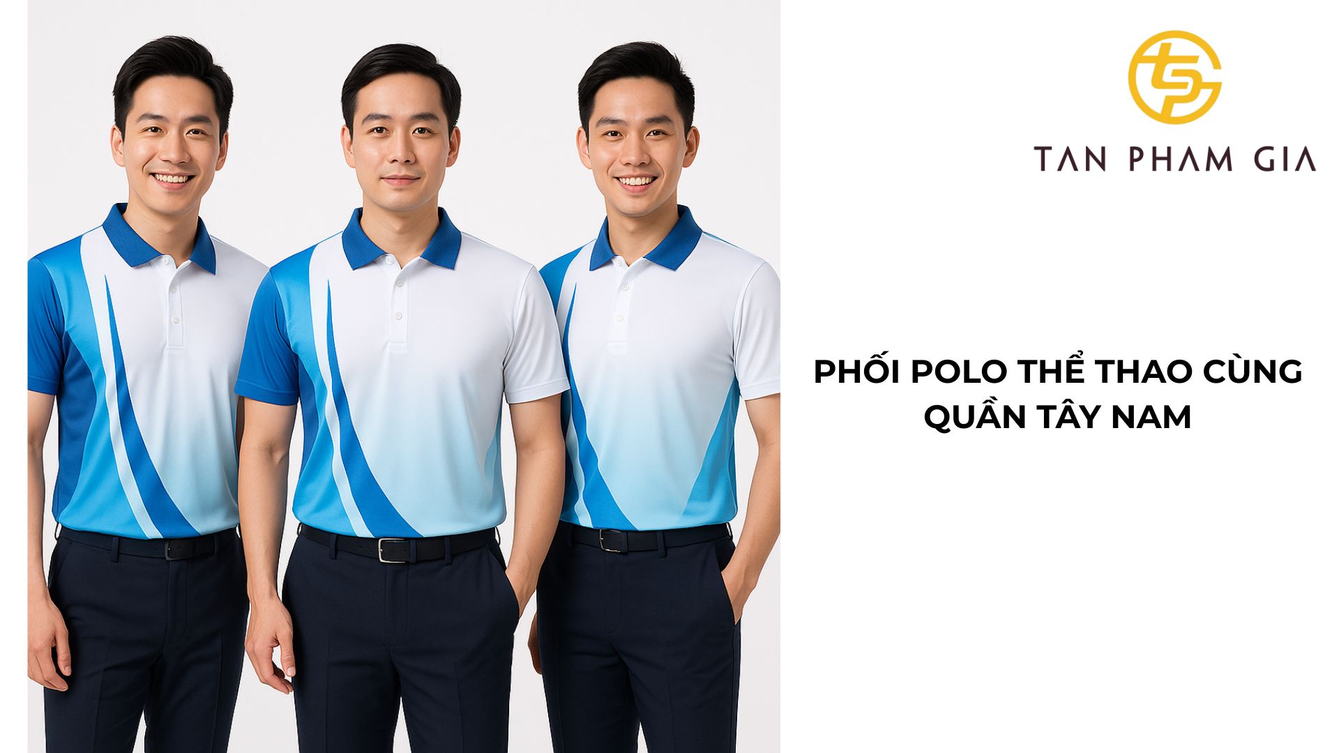 Áo đồng phục văn phòng nam polo thể thao
