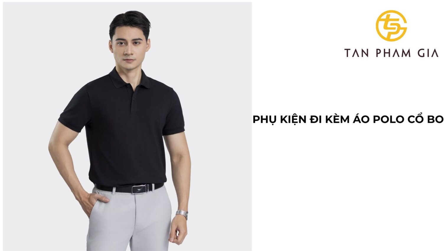 Áo đồng phục văn phòng nam polo cổ bo