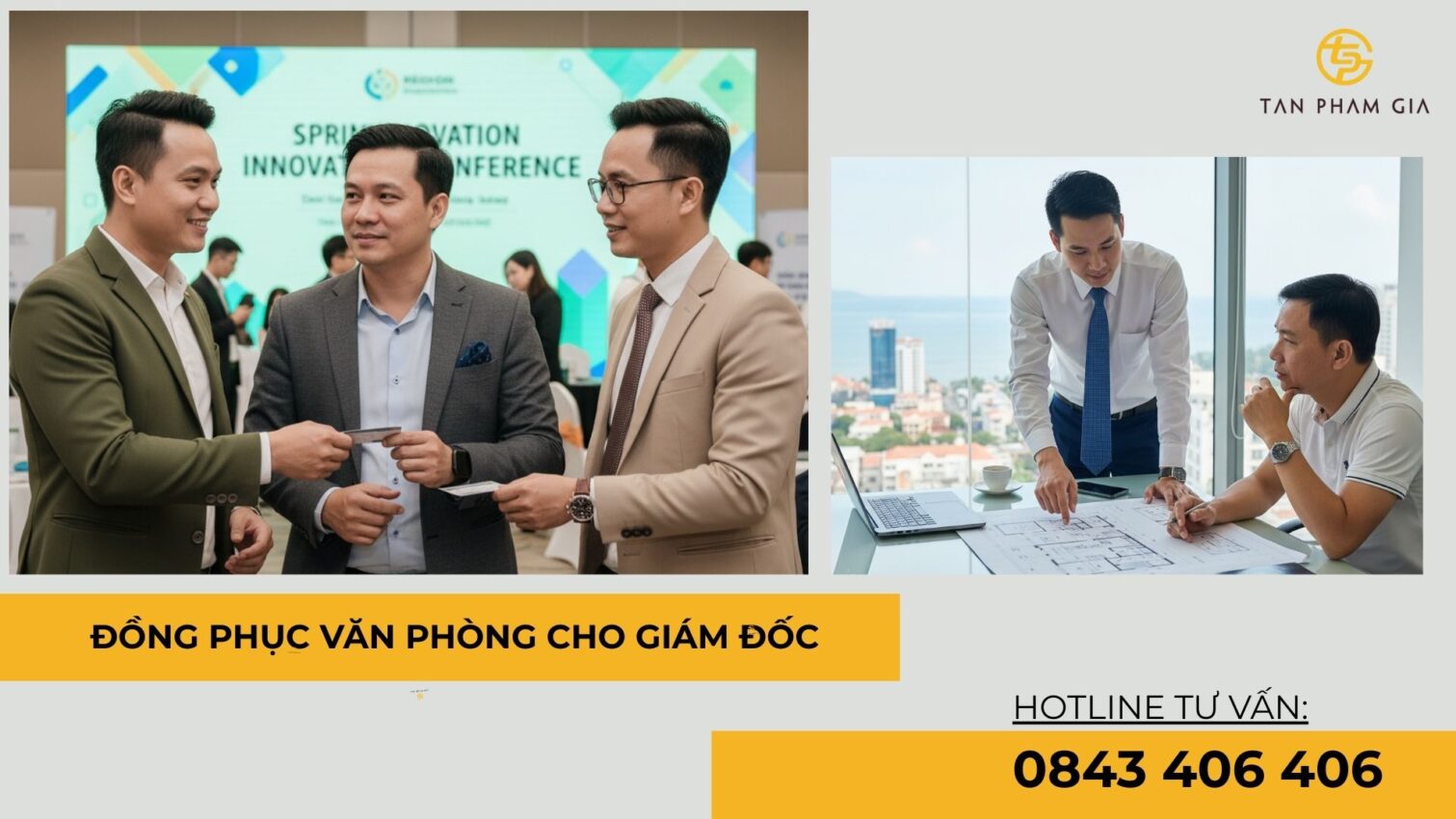 Đồng phục văn phòng cho giám đốc