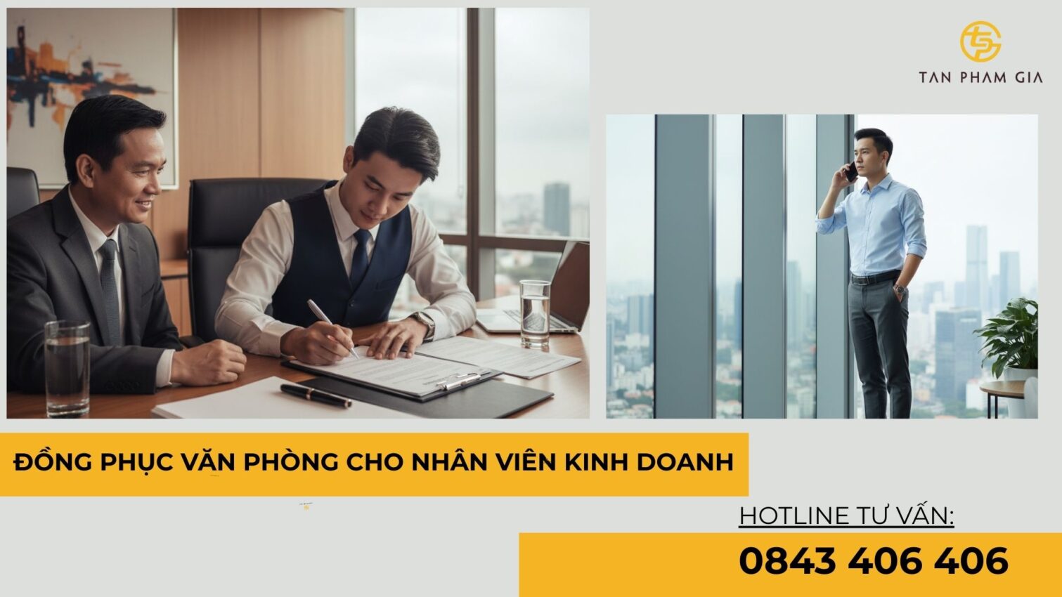 Đồng phục văn phòng cho nhân viên kinh doanh