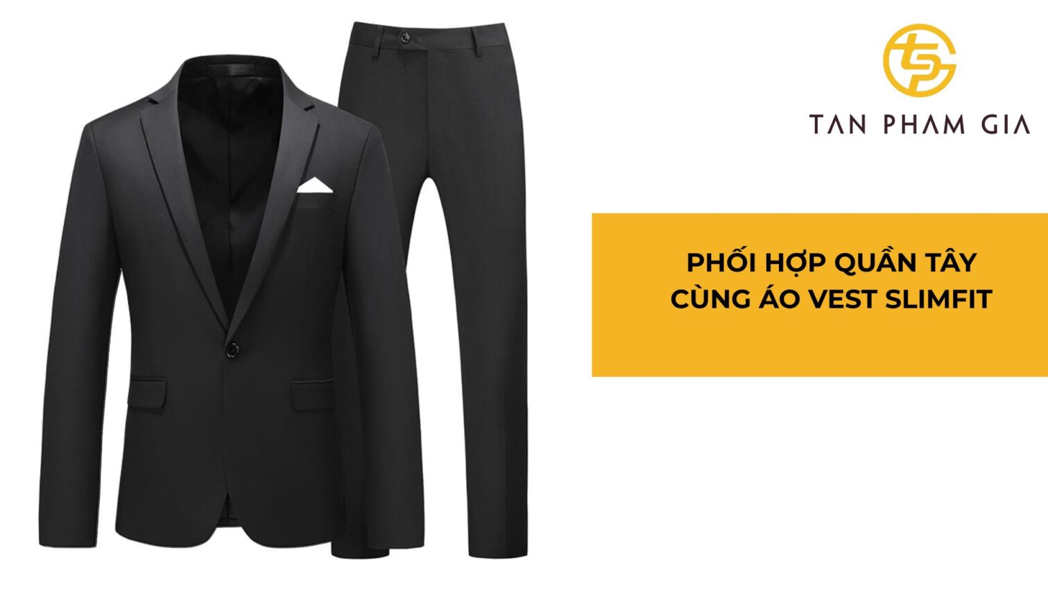 Áo đồng phục văn phòng nam vest slimfit
