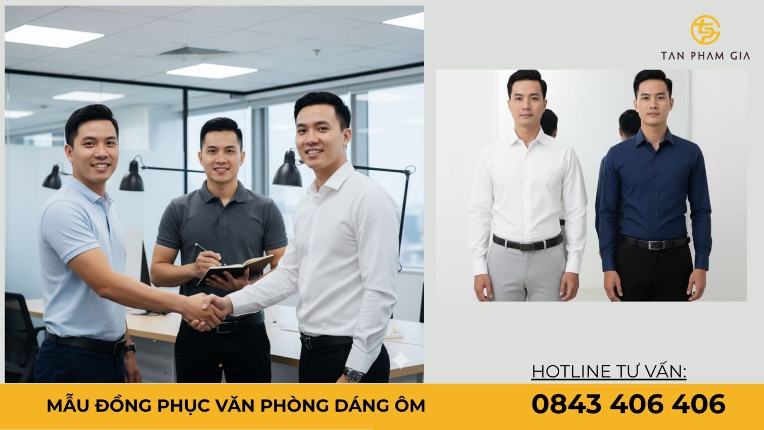 Mẫu đồng phục văn phòng dáng ôm