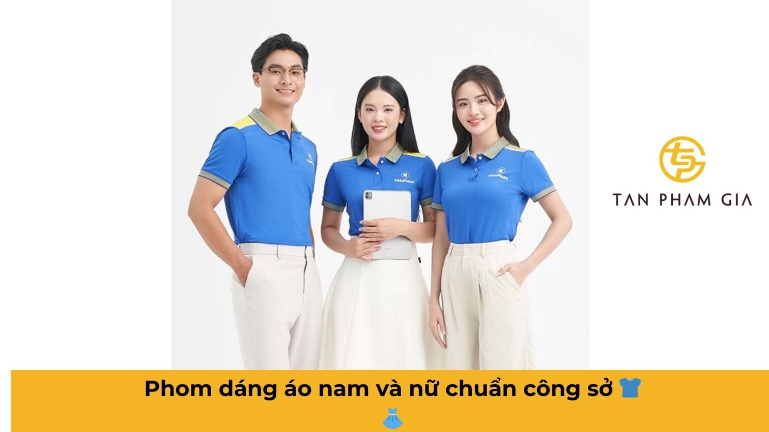 Mẫu áo đồng phục văn phòng công sở hiện đại
