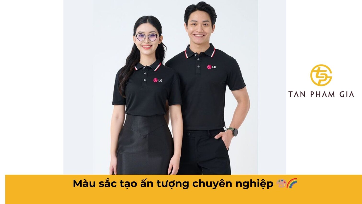 Mẫu áo đồng phục văn phòng công sở đơn giản