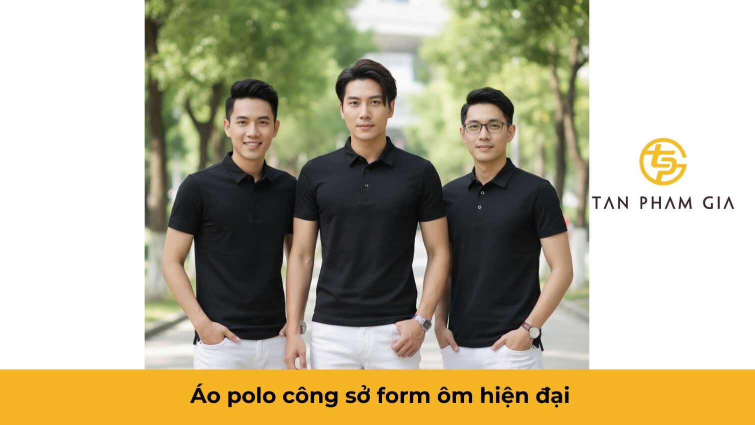 Mẫu áo đồng phục văn phòng công sở form ôm