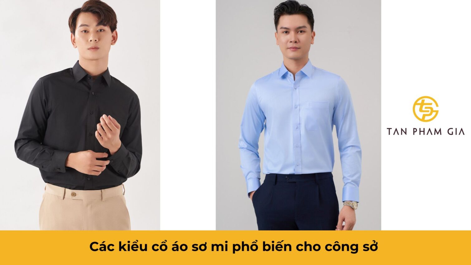 Mẫu áo đồng phục văn phòng công sở sơ mi
