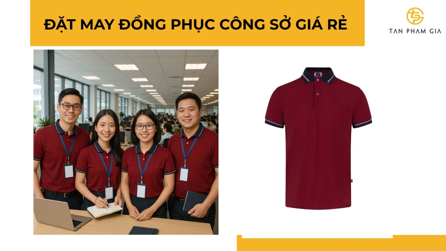 Đặt may đồng phục công sở giá rẻ