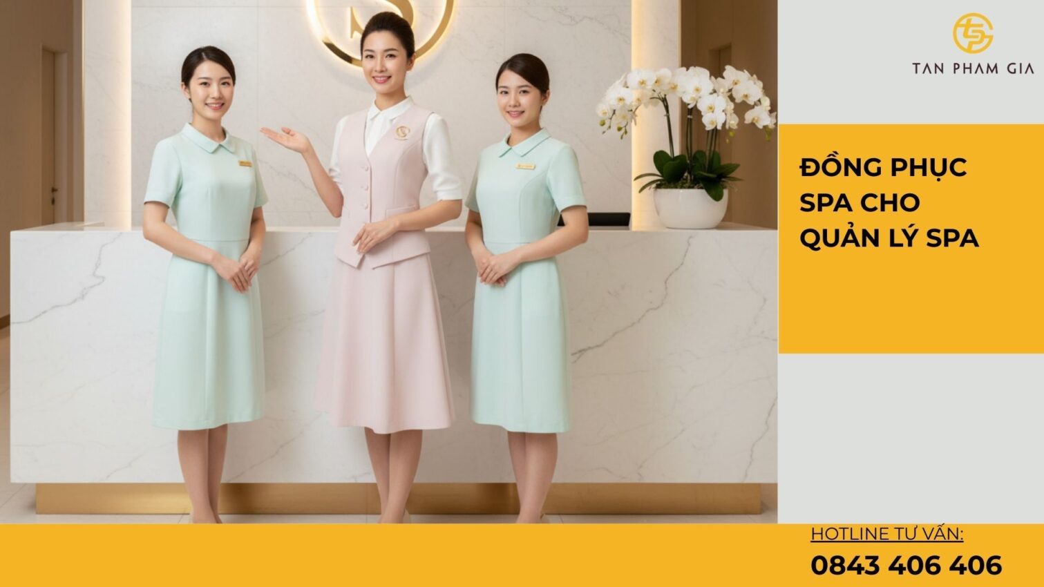 Đồng phục spa cho chủ spa