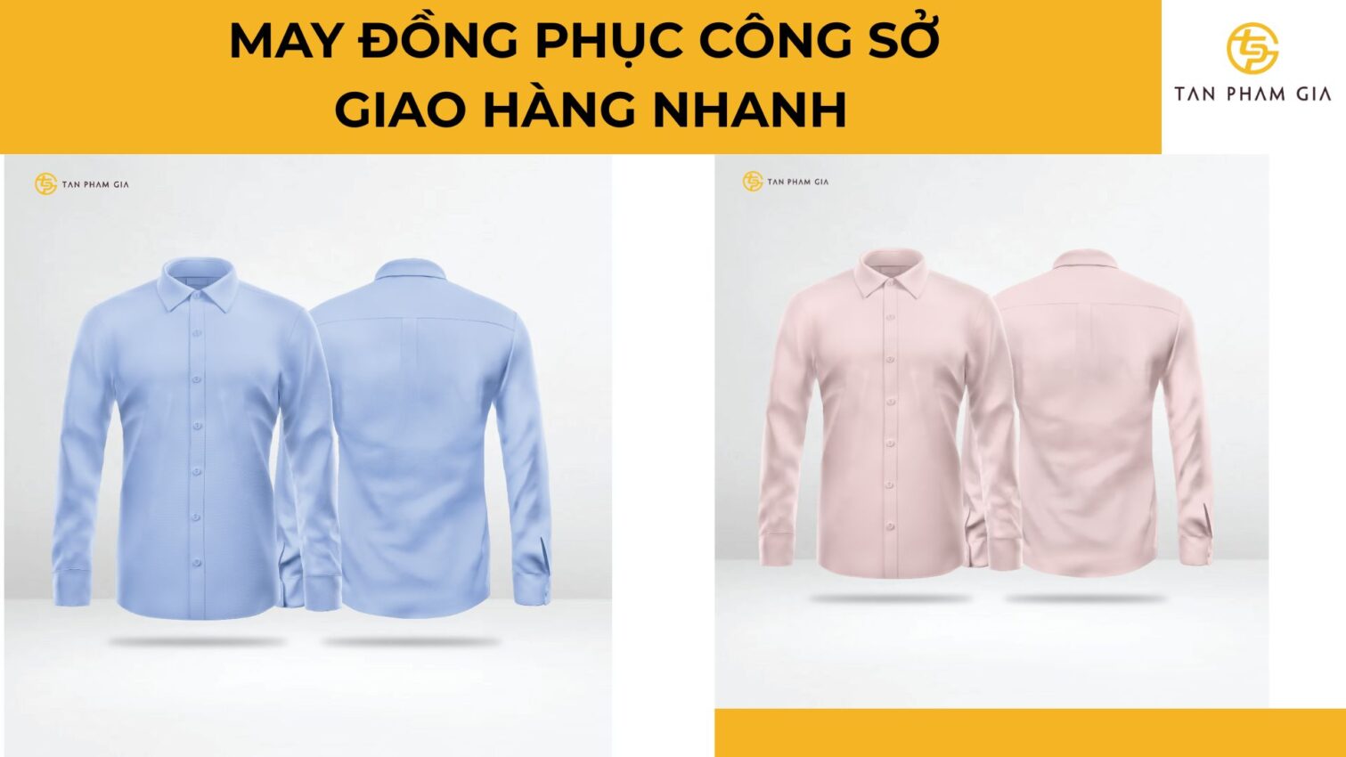 May đồng phục công sở giao hàng nhanh