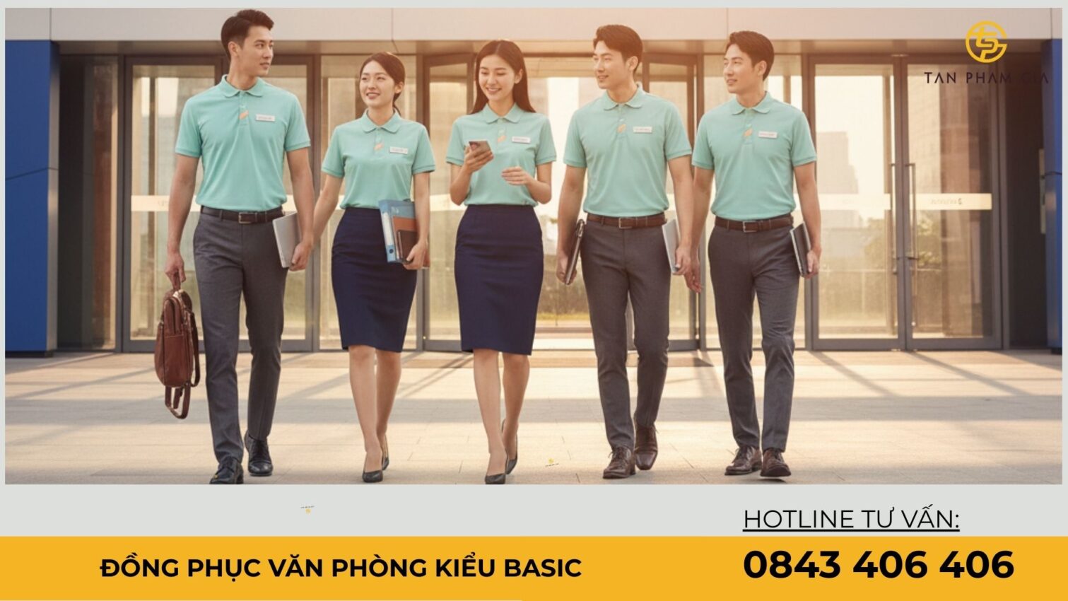 Đồng Phục Văn Phòng Kiểu Basic