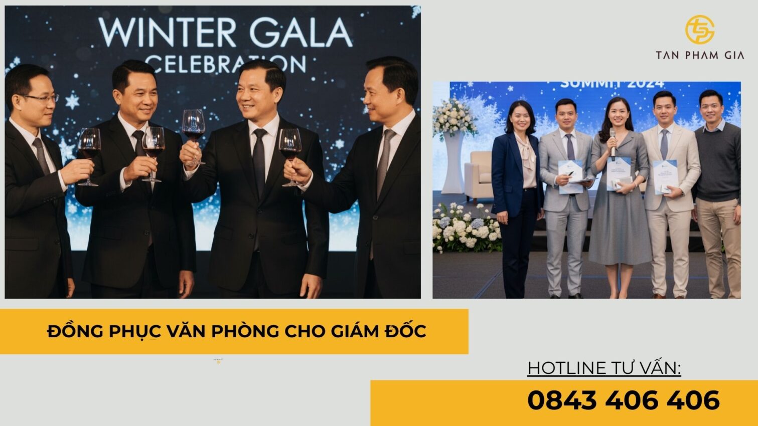 Đồng phục văn phòng cho giám đốc
