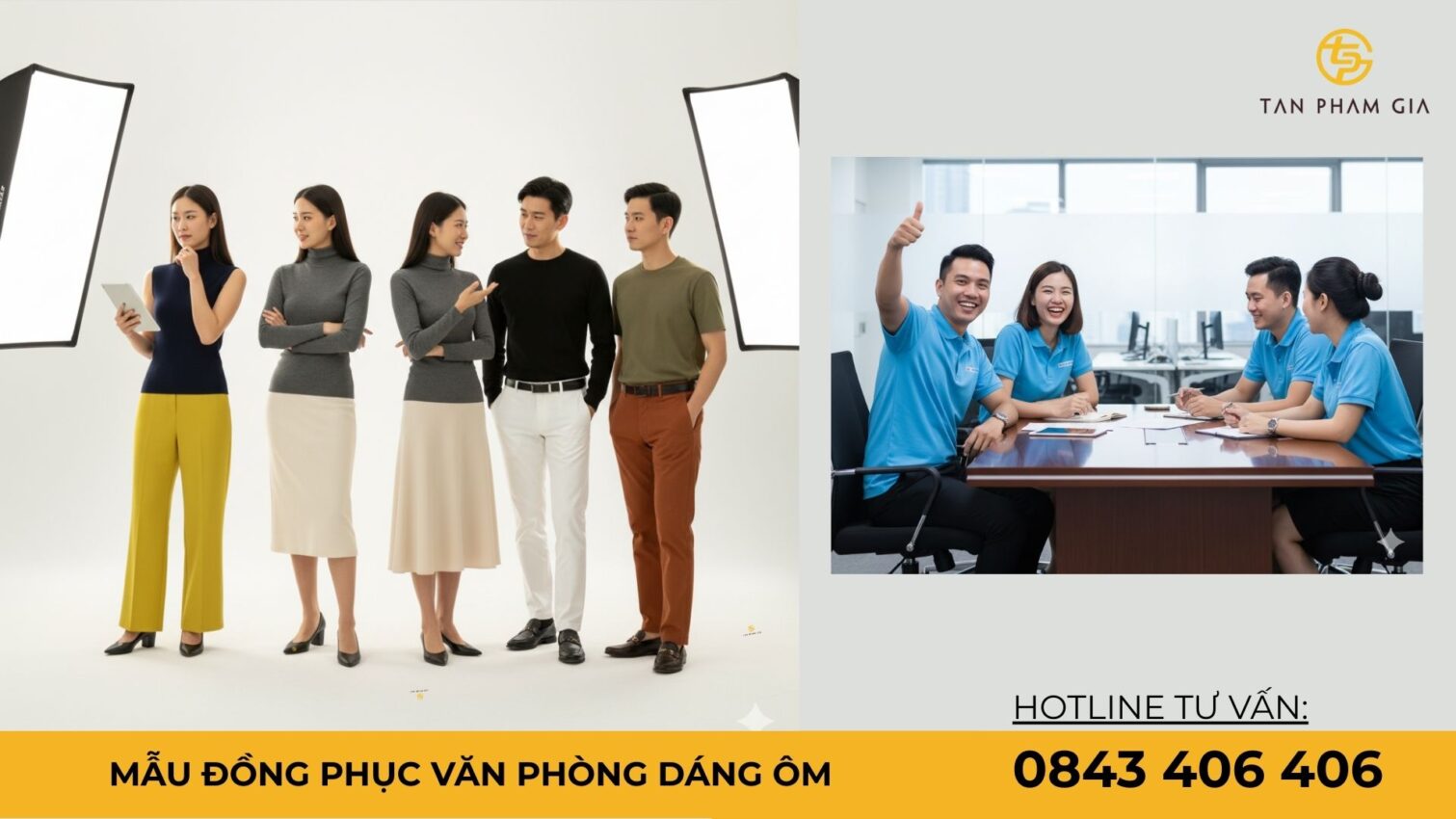 Mẫu đồng phục văn phòng dáng ôm