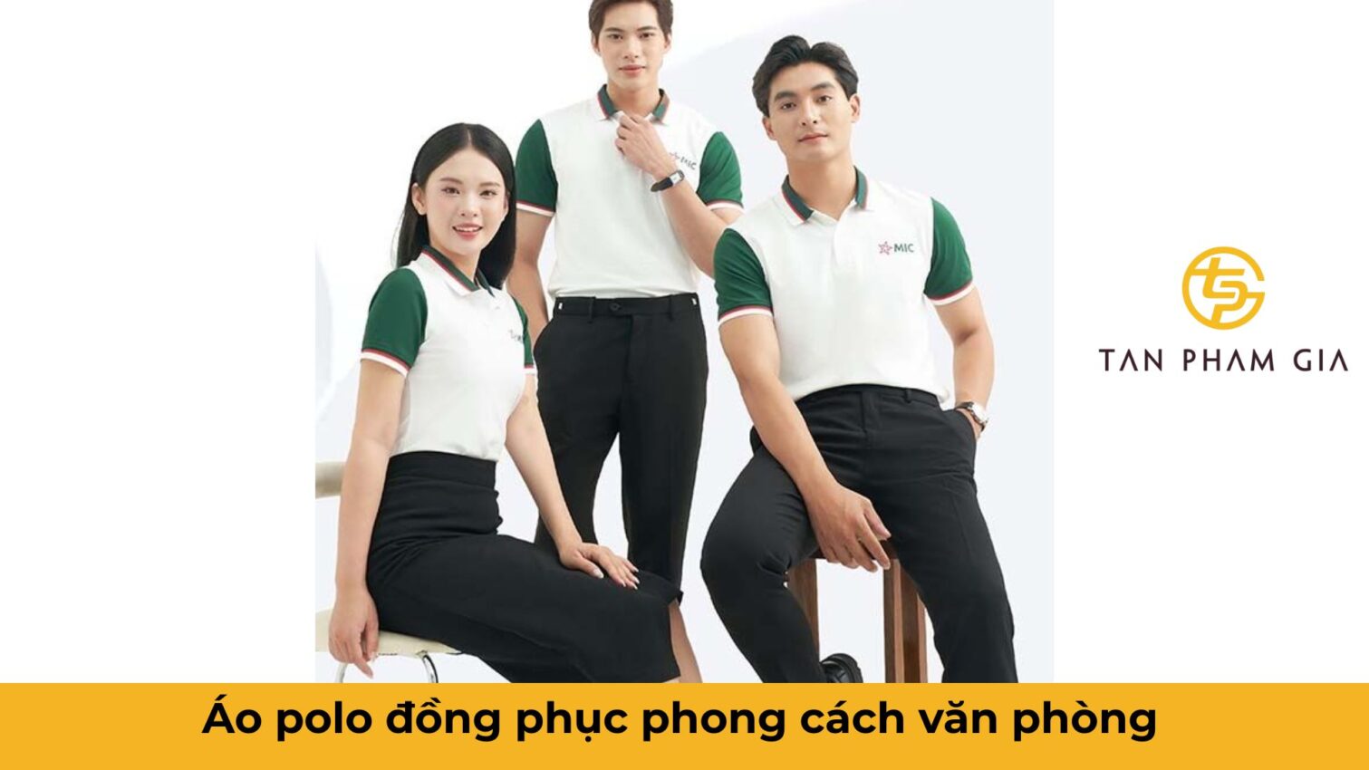 Mẫu áo đồng phục văn phòng công sở thời trang
