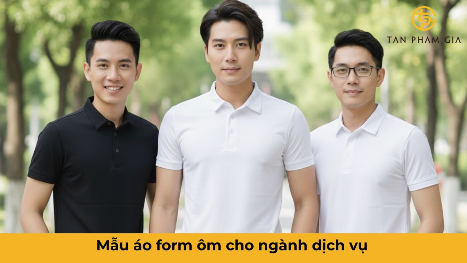 Mẫu áo đồng phục văn phòng công sở form ôm