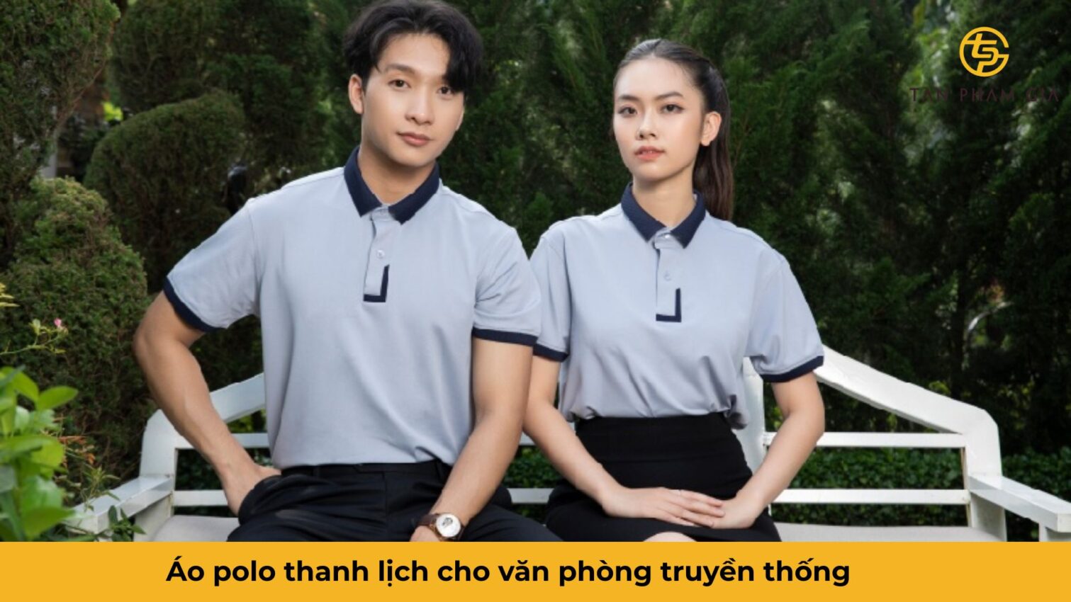 Mẫu áo đồng phục văn phòng công sở áo polo