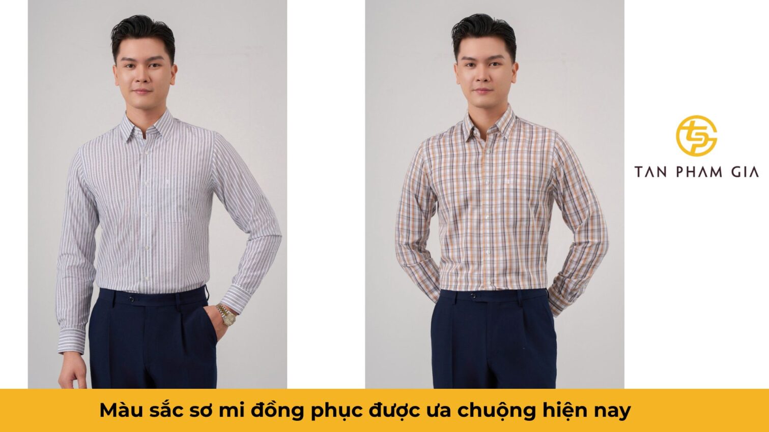 Mẫu áo đồng phục văn phòng công sở sơ mi