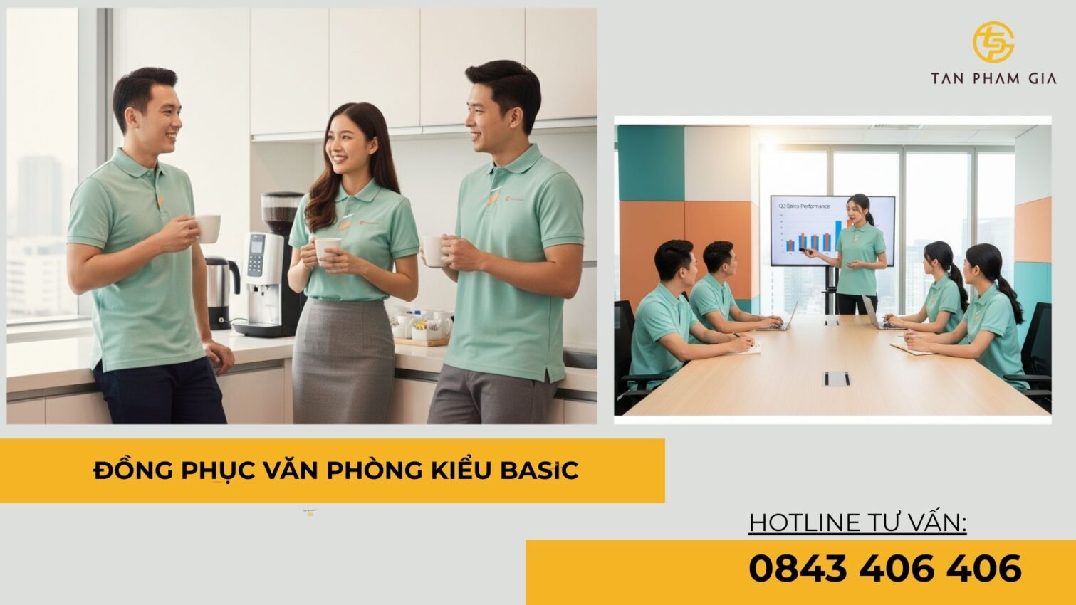 Đồng Phục Văn Phòng Kiểu Basic