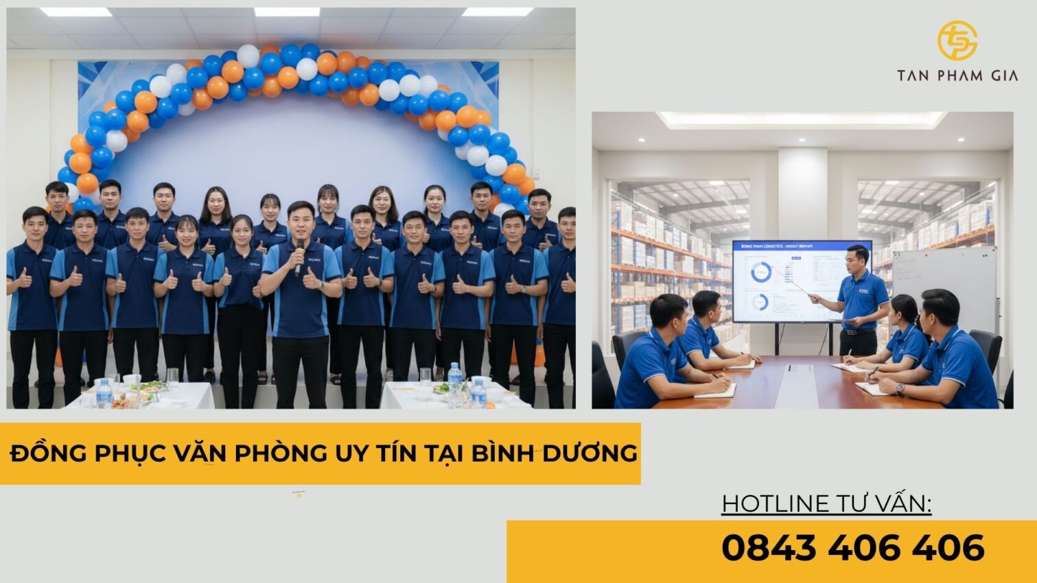 Đồng phục văn phòng uy tín tại Bình Dương