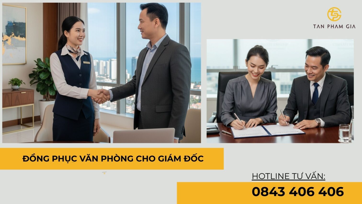 Đồng phục văn phòng cho giám đốc