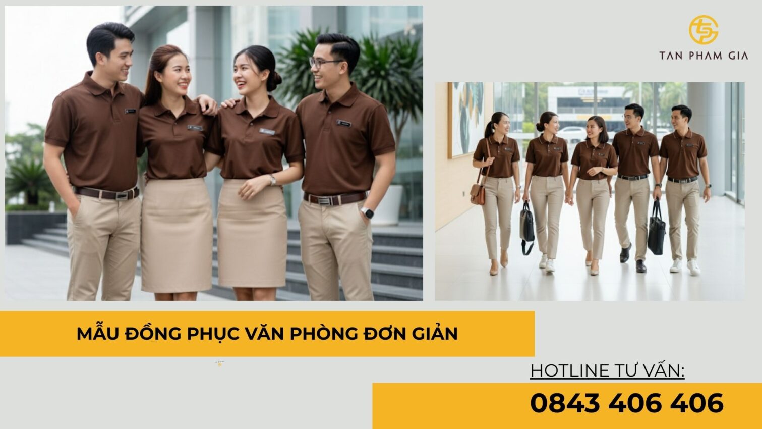 Mẫu Đồng Phục Văn Phòng Đơn Giản