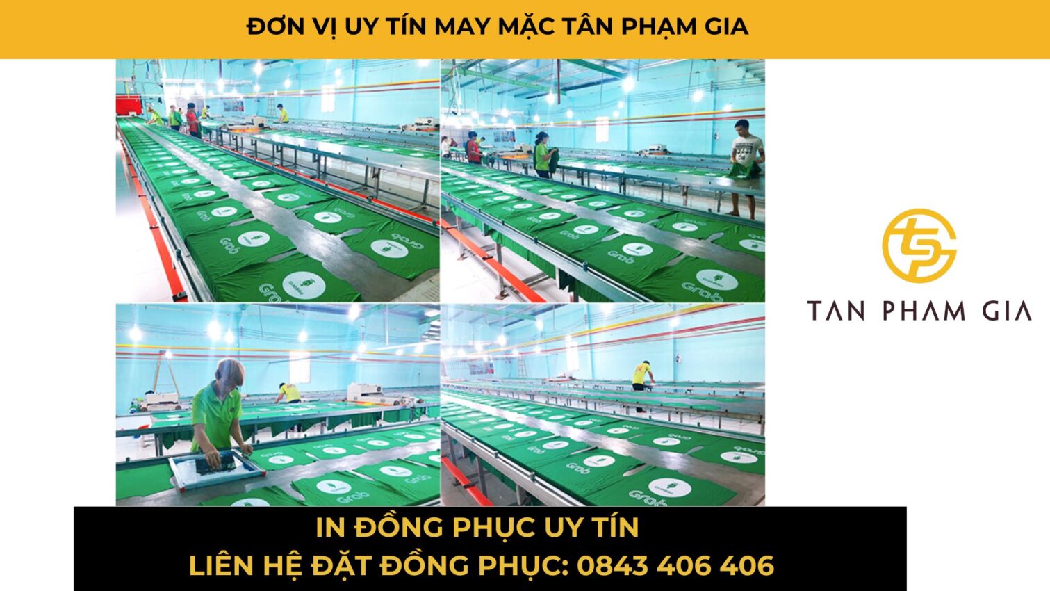 Mẫu áo đồng phục văn phòng công sở in logo