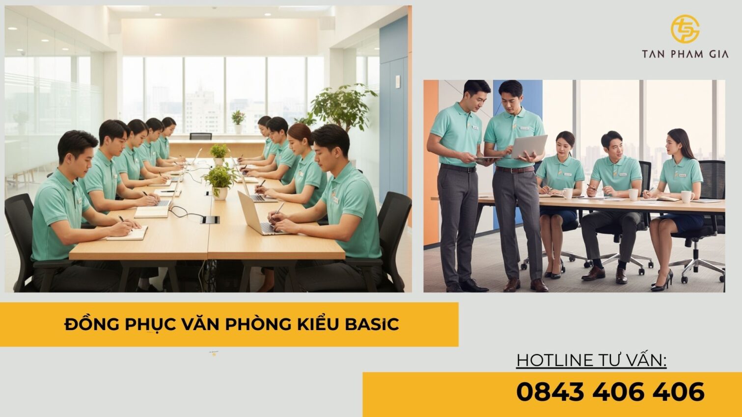 Đồng Phục Văn Phòng Kiểu Basic