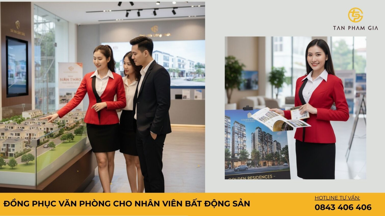 Đồng Phục Văn Phòng Cho Nhân Viên Bất Động Sản