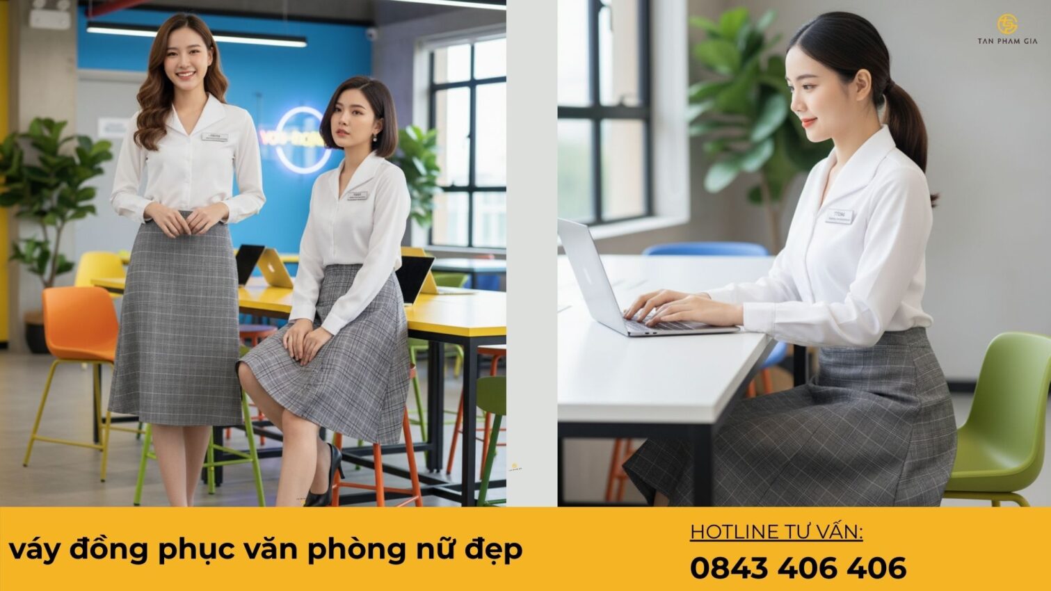 Váy Đồng Phục Văn Phòng Nữ Đẹp