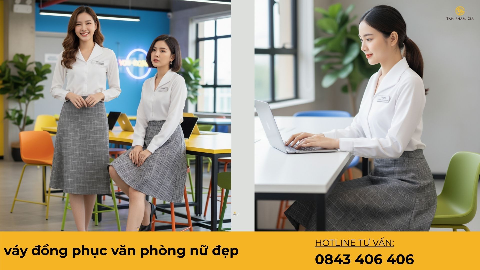Váy Đồng Phục Văn Phòng Nữ Đẹp