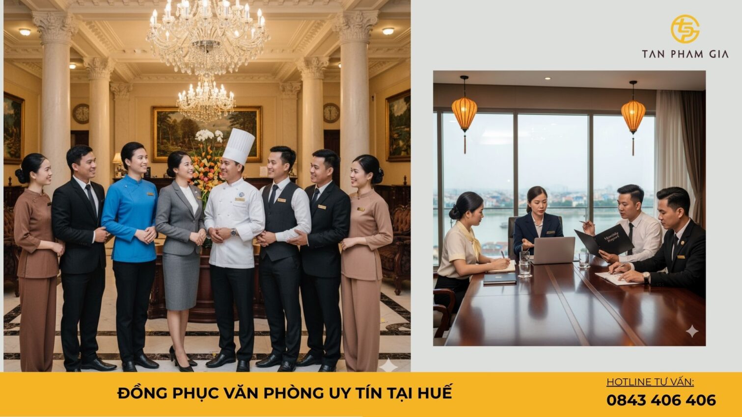 Đồng phục văn phòng uy tín tại Huế