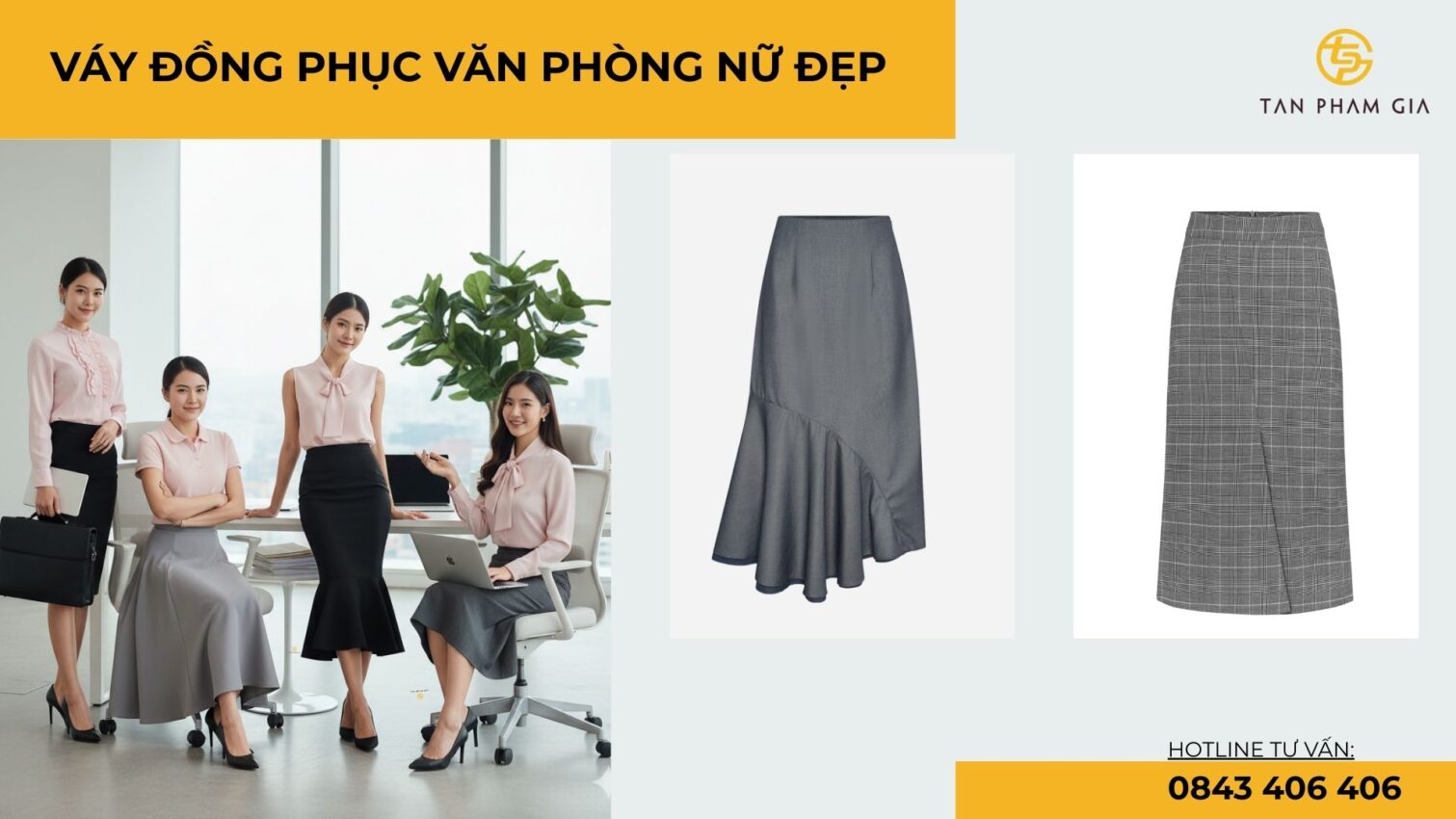 Váy Đồng Phục Văn Phòng Nữ Đẹp