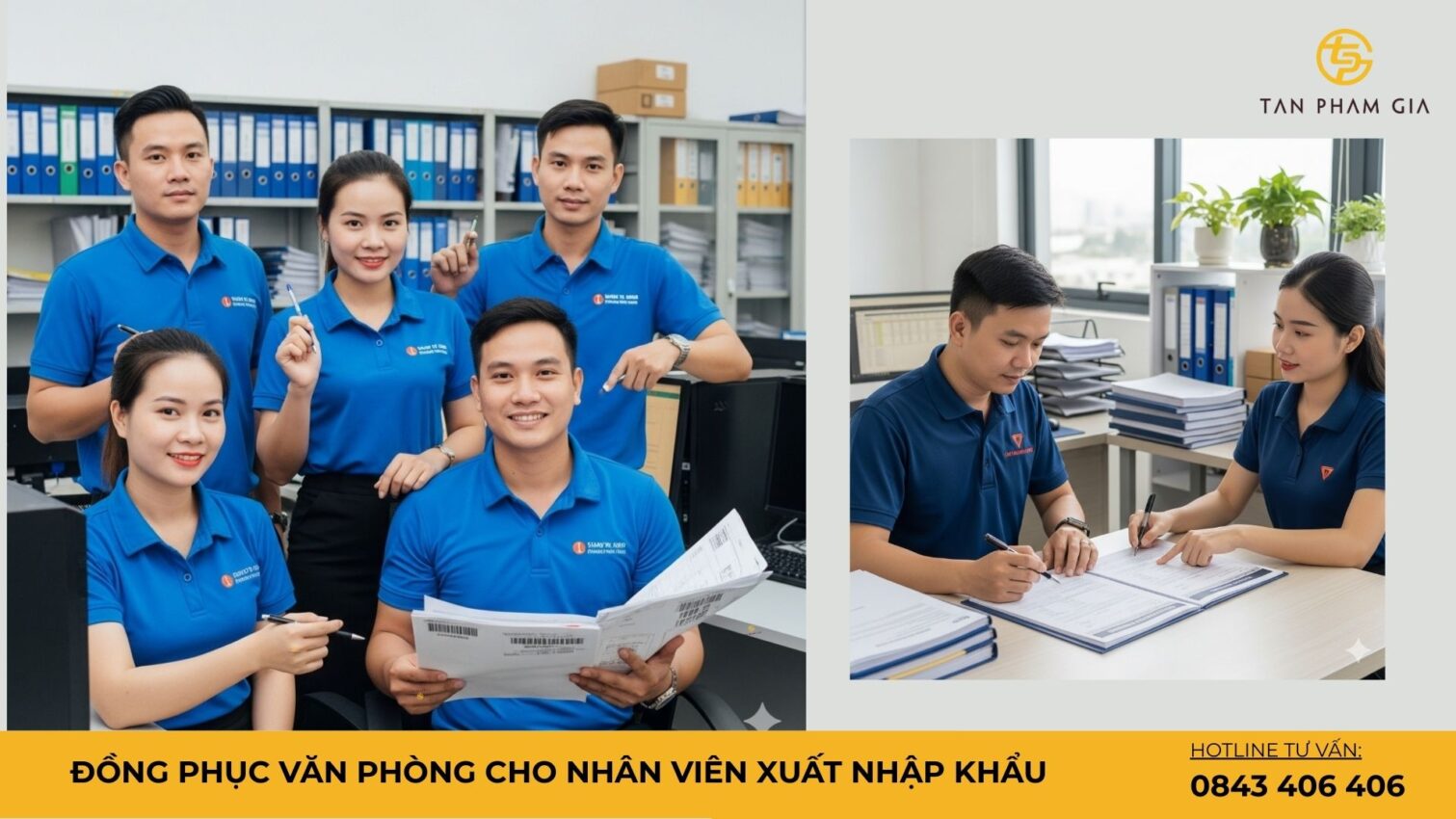 Đồng Phục Văn Phòng Cho Nhân Viên Xuất Nhập Khẩu