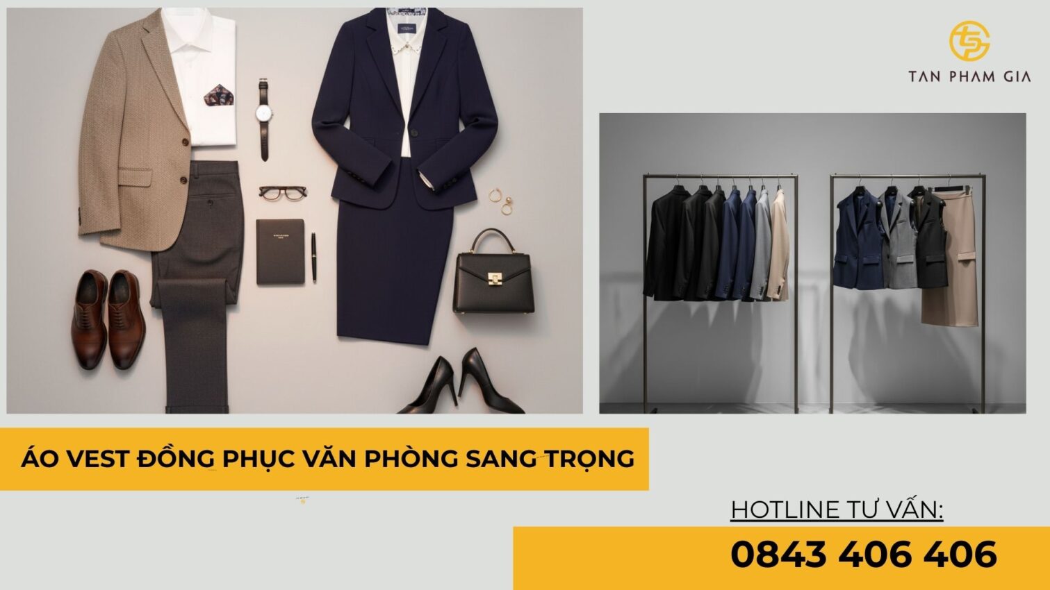 Áo vest đồng phục văn phòng sang trọng